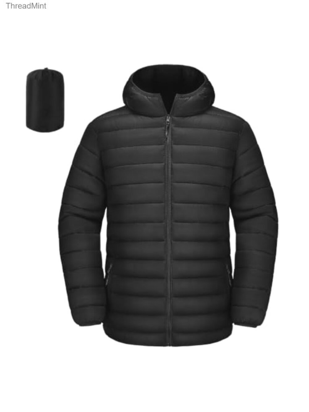 Men's Lightweight Quilted Puffer Jacket Packable Down